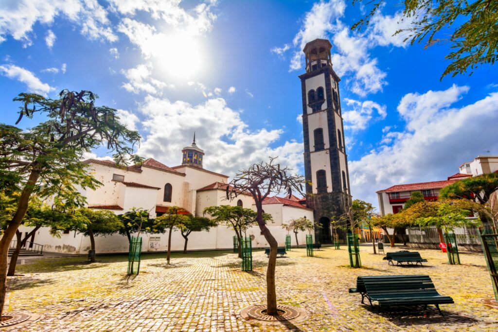 Santa cruz de tenerife église centre