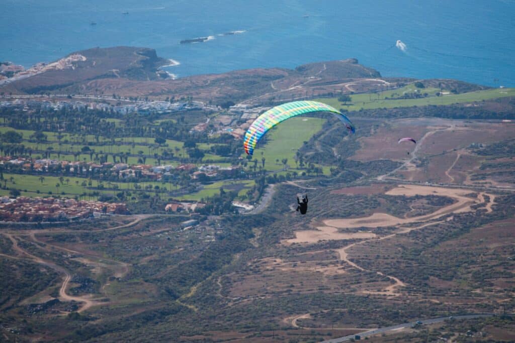 Parapente excursion