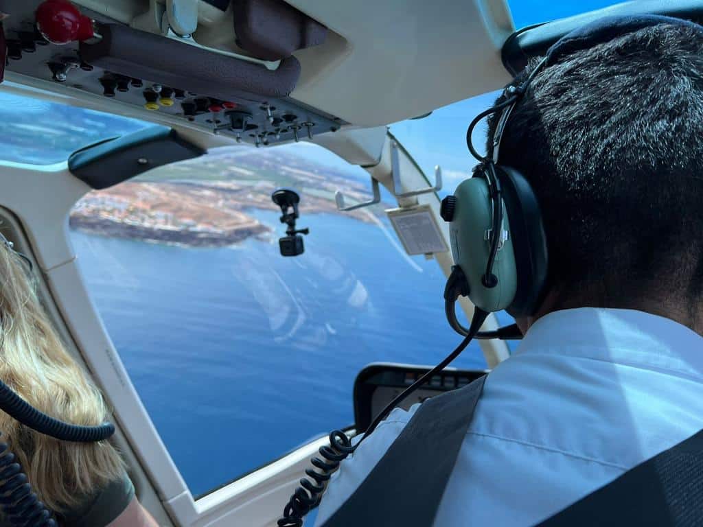 Vol en hélicoptère à Tenerife