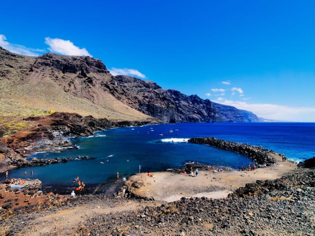 Kayak départ Los Gigantes